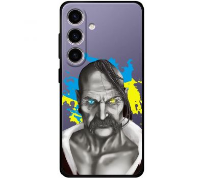 Чохол для Samsung Galaxy S24 MixCase патріотичні козак з чубом