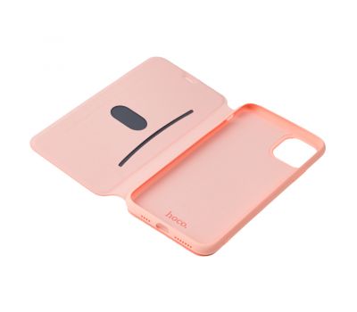 Чохол книжка для iPhone 11 Pro Max Hoco colorful рожевий 3469556