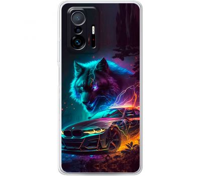 Чохол для Xiaomi 11T / 11T Pro MixCase машини bmw вовк