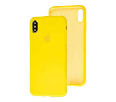Чохол для iPhone Xs Max Slim Full canary yellow