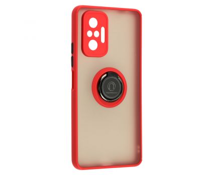 Чохол для Xiaomi  Redmi Note 10 Pro LikGus Edging Ring червоний