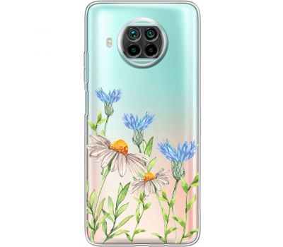 Чохол для Xiaomi Mi 10T Lite Mixcase квіти волошки та ромашки