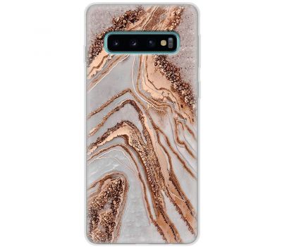 Чохол для Samsung Galaxy S10 (G973) MixCase мармур сірий I