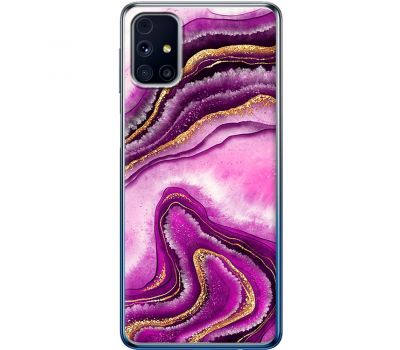 Чохол для Samsung Galaxy M31s (M317) MixCase рожевий мармур