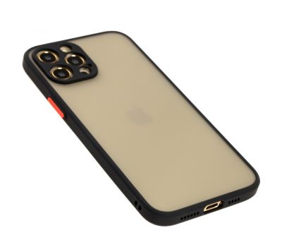 Чохол для iPhone 12 Pro Max LikGus Totu camera protect чорний 3470550