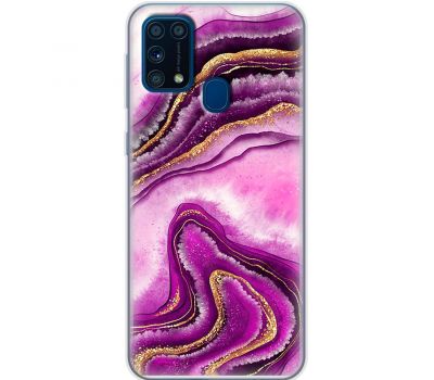 Чохол для Samsung Galaxy M31 (M315) MixCase рожевий мармур