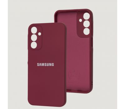 Чохол для Samsung Galaxy A15 Silicone Full camera marsala