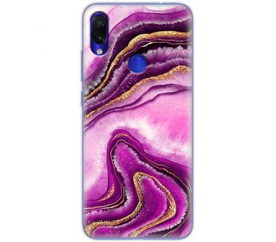 Чохол для Xiaomi Redmi Note 7 / 7Pro MixCase рожевий мармур