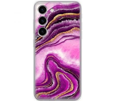 Чохол для Samsung Galaxy S23+ (S916) MixCase рожевий мармур