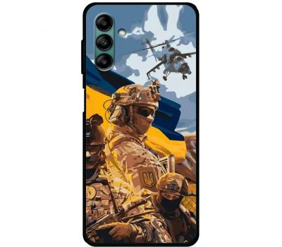 Чохол для Samsung Galaxy A04S (A047) MixCase патріотичні бійці України