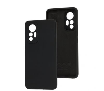 Чохол для Xiaomi 12 Lite Wave camera Full black