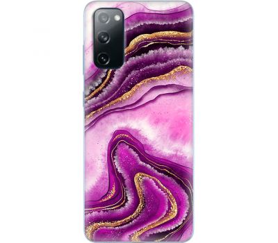Чохол для Samsung Galaxy S20 (G980) MixCase рожевий мармур