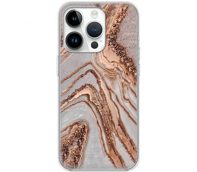 Чохол для iPhone 15 Pro MixCase мармур сірий I