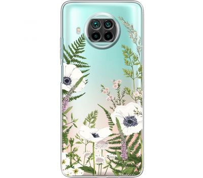Чохол для Xiaomi Mi 10T Lite Mixcase квіти білі квіти лісові трави