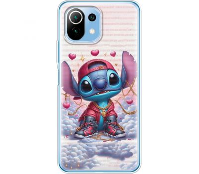 Чохол для Xiaomi Mi 11 Lite MixCase асорті Stitch в кепці