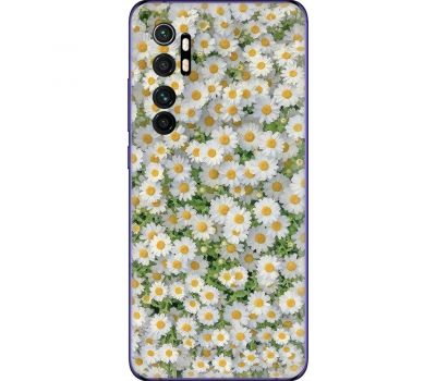 Чохол для Xiaomi Mi Note 10 Lite MixCase квіти ромашки фарбами