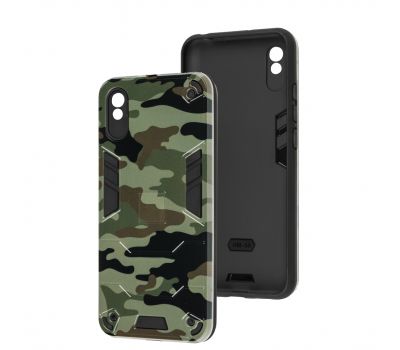 Чохол для Xiaomi Redmi 9A Military armor camouflage dark green