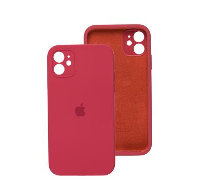 Чохол для iPhone 11 Square Full camera rose red