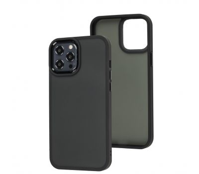 Чохол для iPhone 12 Pro Max Metal Bezel чорний