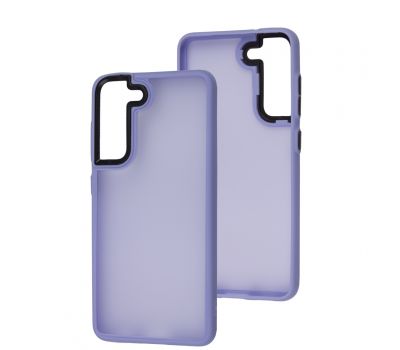 Чохол для Samsung Galaxy S21 FE (G990) Lyon Frosted purple