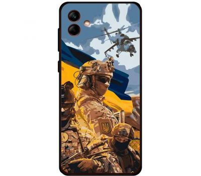 Чохол для Samsung Galaxy A04 (A045) MixCase патріотичні бійці України