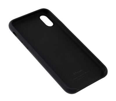Чохол Silicone для iPhone X / Xs case чорний 3473865