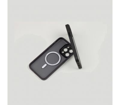 Чохол для iPhone 15 Pro Max MagSafe Acrylic Matte dark purple 3474168