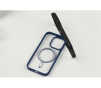 Чохол для iPhone 15 Pro Berlia Color MagSafe sierra blue 3474132