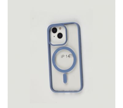 Чохол для iPhone 15 Pro Berlia Color MagSafe sierra blue 3474131