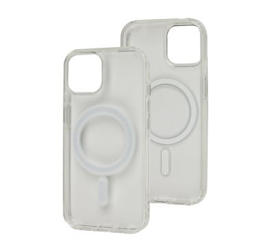 Чохол для iPhone 15 MagSafe Clear case прозорий