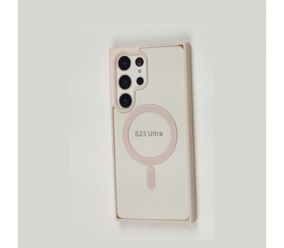 Чохол для Samsung Galaxy S23 Ultra (S918) Berlia Color MagSafe pink 3475514