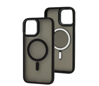 Чохол для iPhone 12 Pro Max Space color MagSafe чорний