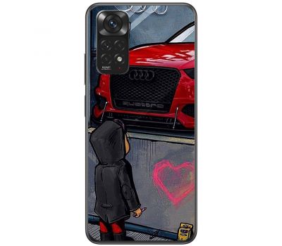 Чохол для Xiaomi Redmi Note 11 / 11s MixCase машини неон Audi