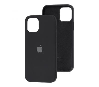 Чохол для iPhone 12/12 Pro Square Full silicone black