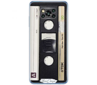 Чохол для Xiaomi Poco X3 / X3 Pro Mixcase касета дизайн 3