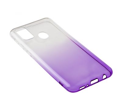 Чохол для Samsung Galaxy M21 / M30s Gradient Design біло-фіолетовий 3476523