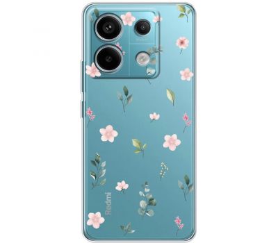 Чохол для Xiaomi Redmi Note 13 Pro 4G Mixcase квіти патерн квіти гілки евкаліпт