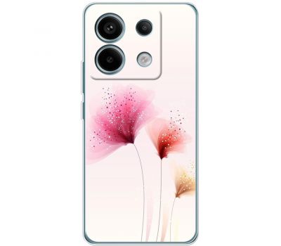 Чохол для Xiaomi Redmi Note 13 Pro 4G Mixcase квіти три чарівні квітки