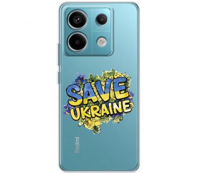 Чохол для Xiaomi Redmi Note 13 Pro 4G MixCase патріотичні save ukraine