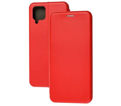 Чохол книжка Premium для Samsung Galaxy A12 (A125) червоний