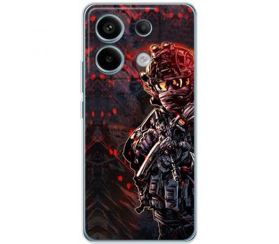 Чохол для Xiaomi Redmi Note 13 Pro 4G MixCase патріотичні воїни