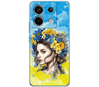 Чохол для Xiaomi Redmi Note 13 Pro 4G MixCase патріотичні українка