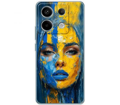 Чохол для Xiaomi Redmi Note 13 Pro 4G MixCase патріотичні обличчя олією