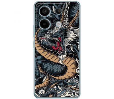 Чохол для Xiaomi Redmi Note 13 Pro 4G MixCase тварини dragon
