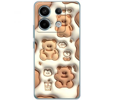 Чохол для Xiaomi Redmi Note 13 Pro 4G MixCase мультики bears