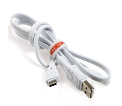 Кабель USB Moxom MX-CB29 microUSB 2.4A 1m білий 3477177