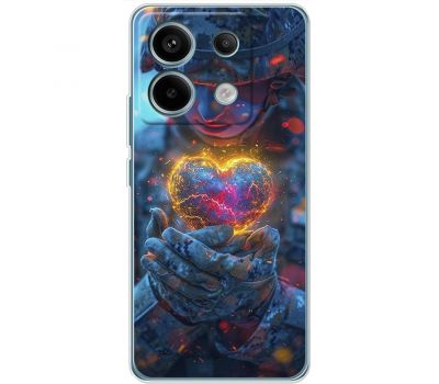 Чохол для Xiaomi Redmi Note 13 Pro 4G MixCase асорті тепло Серця