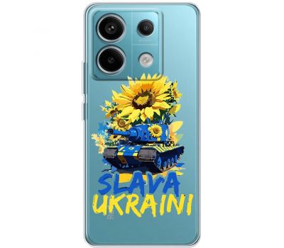 Чохол для Xiaomi Redmi Note 13 Pro 4G MixCase патріотичні Slava Ukraini
