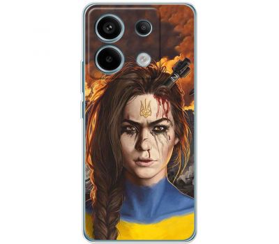 Чохол для Xiaomi Redmi Note 13 Pro 4G MixCase патріотичні побита та нескорена