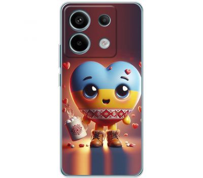 Чохол для Xiaomi Redmi Note 13 Pro 4G MixCase асорті Серце орнамент